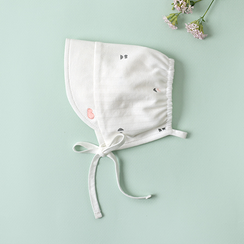 Bamboo Mesh HugBee Baby Cap