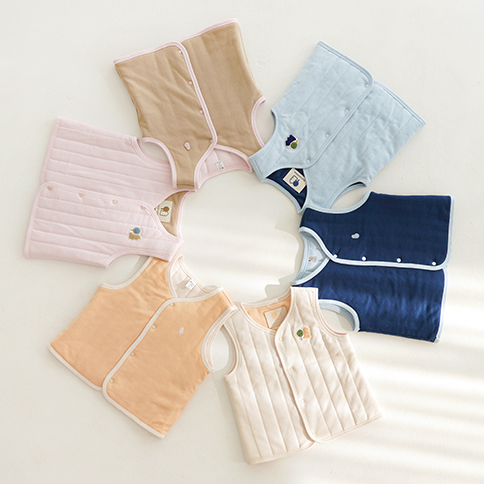 Bamboo Village Cozy Reversible Vest_Forest<br/>(12~36Months)