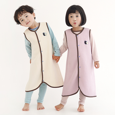 Bamboo Village Ribbed Sleeping Vest_Fruit
