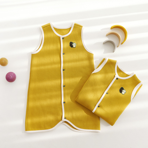 Bamboo Village Ribbed Sleeping Vest_Fruit