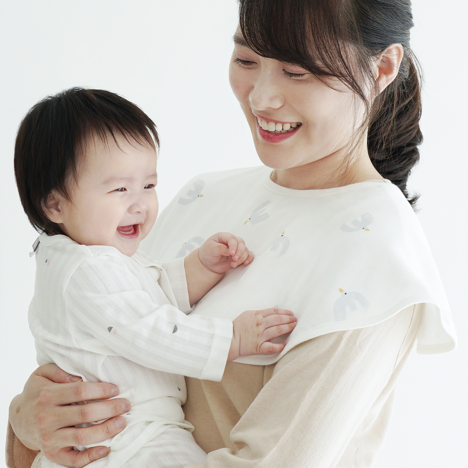 Bamboo Village Gauze Cape Style Burp Cloth 