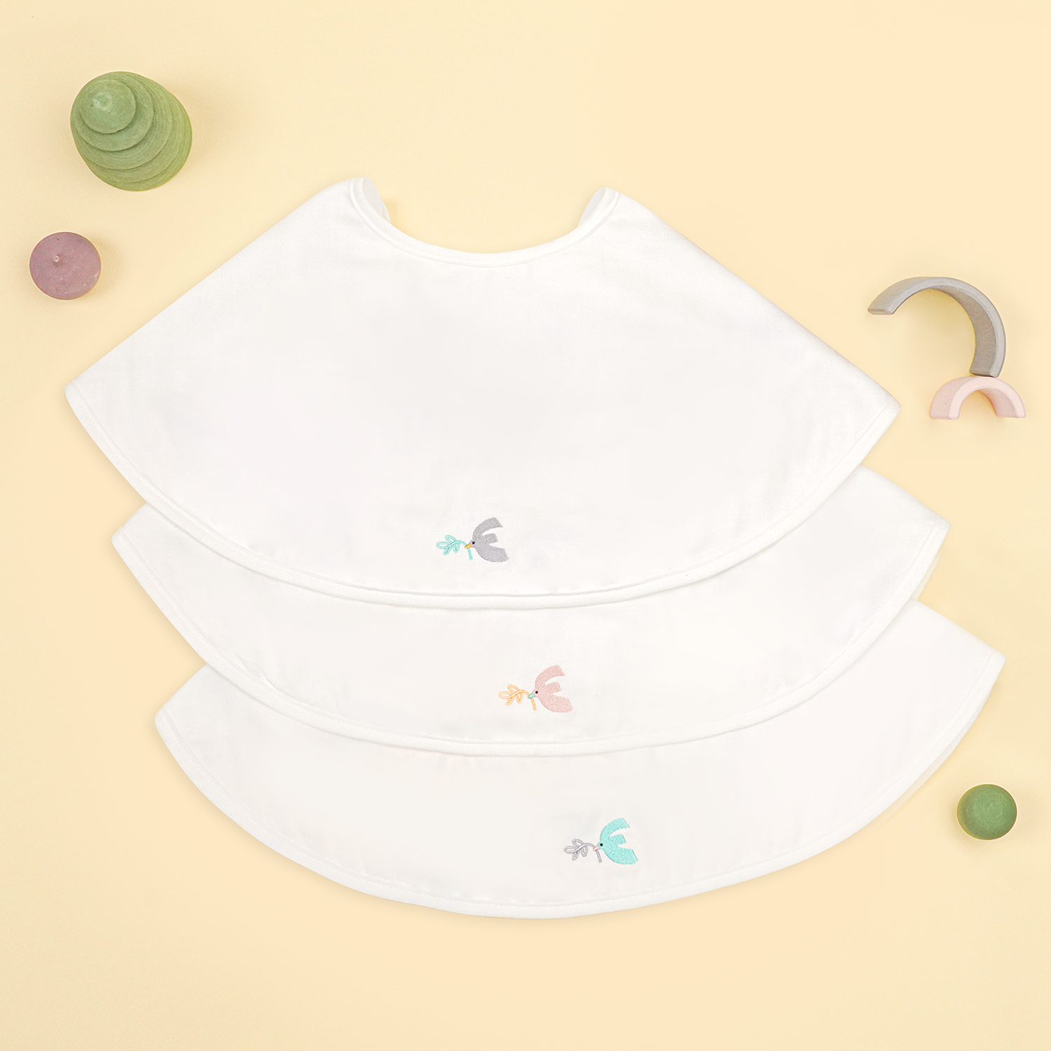 Bamboo Village Gauze Cape Style Burp Cloth 