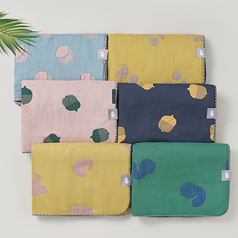 Bamboo Village Jacquard Blanket_S (100*65)