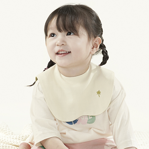 Bamboo Jungle Reversible Fashion Bib(Cape Style)