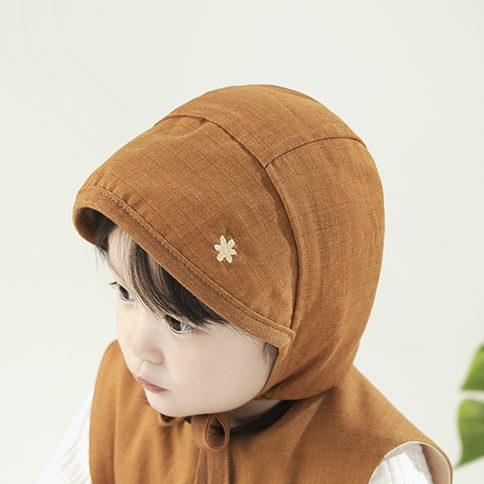 Bamboo Jungle Reversible Baby Bonnet(12~24 Months)