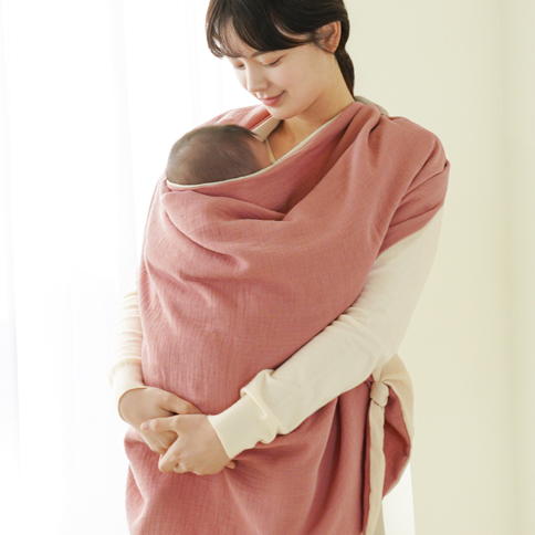 Bamboo Crinkle Gauze Multi-Use Blanket_L(Large) (80x100)