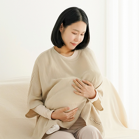 BambooBailey Crinkle Gauze Nursing Cover Up