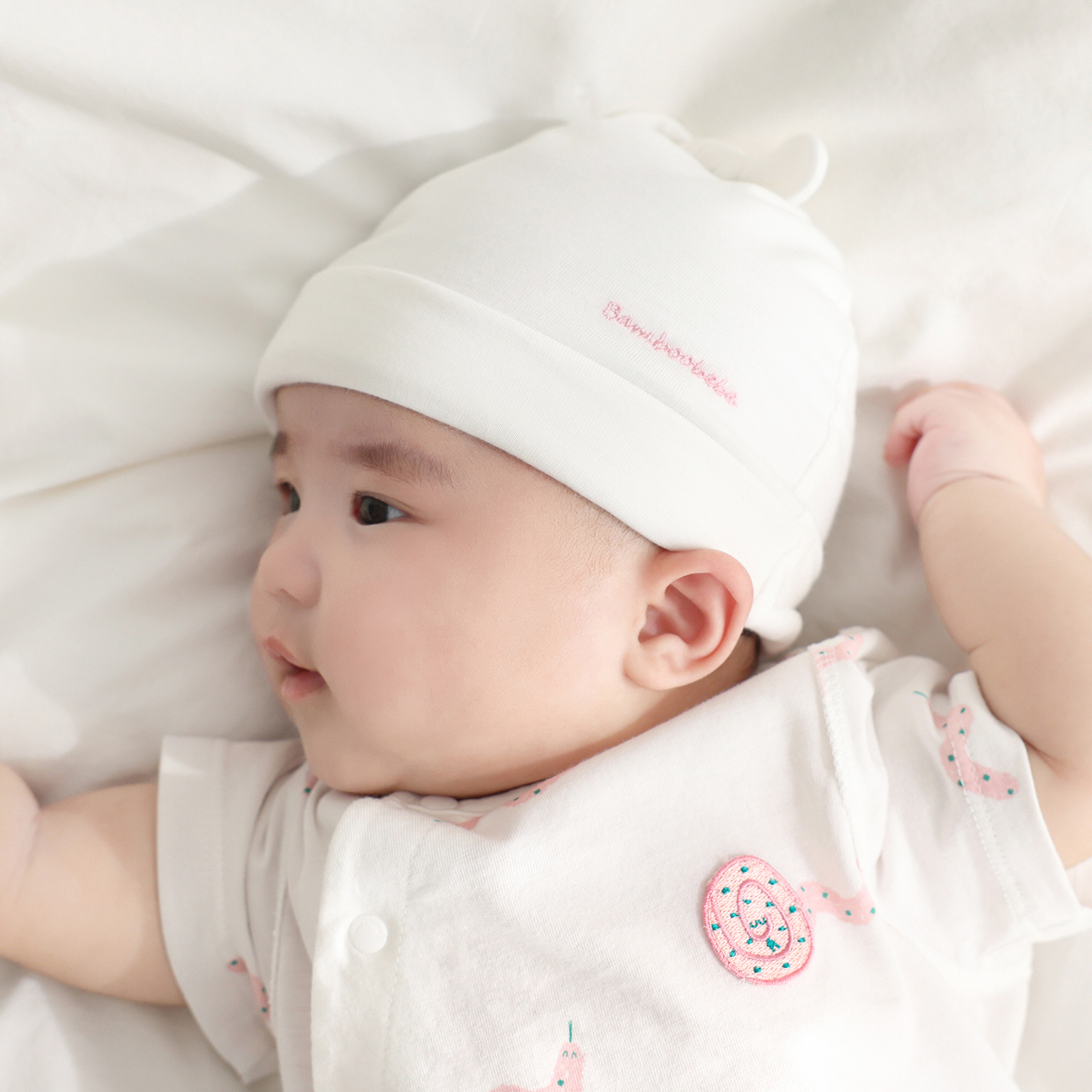 Bamboo Soft Snakie Baby Cap