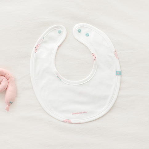 Bamboo Soft Snakie Baby Reversible Bib