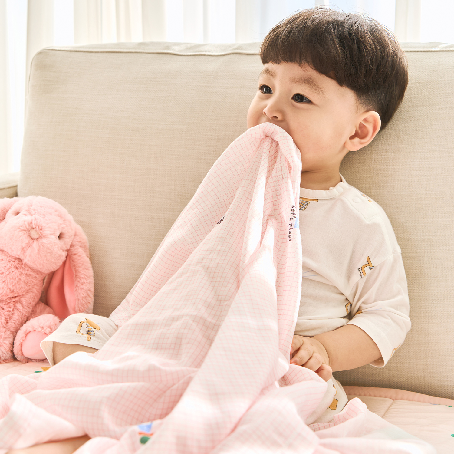 Bamboo Circus Gauze Blanket