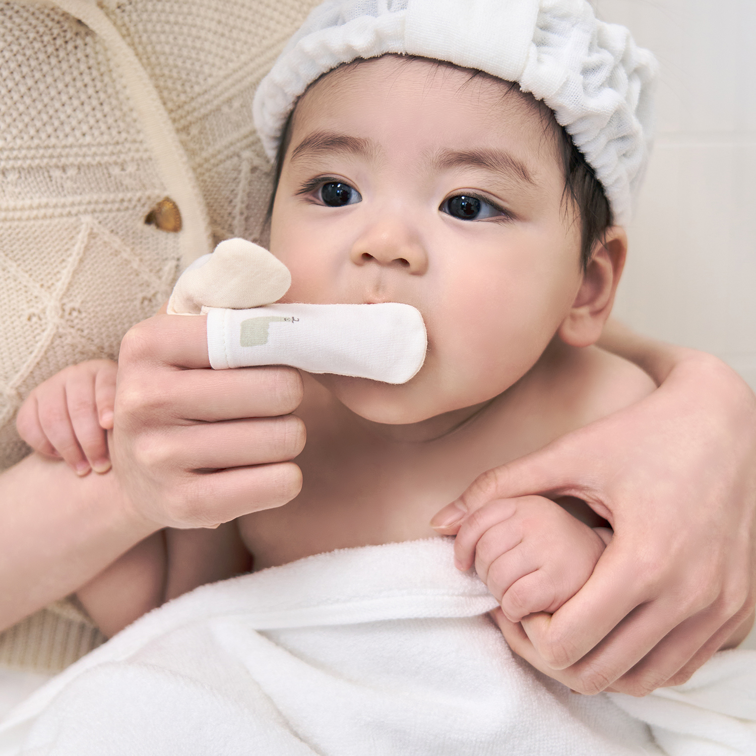 Bamboo Oral Care Finger Wipes (3p)