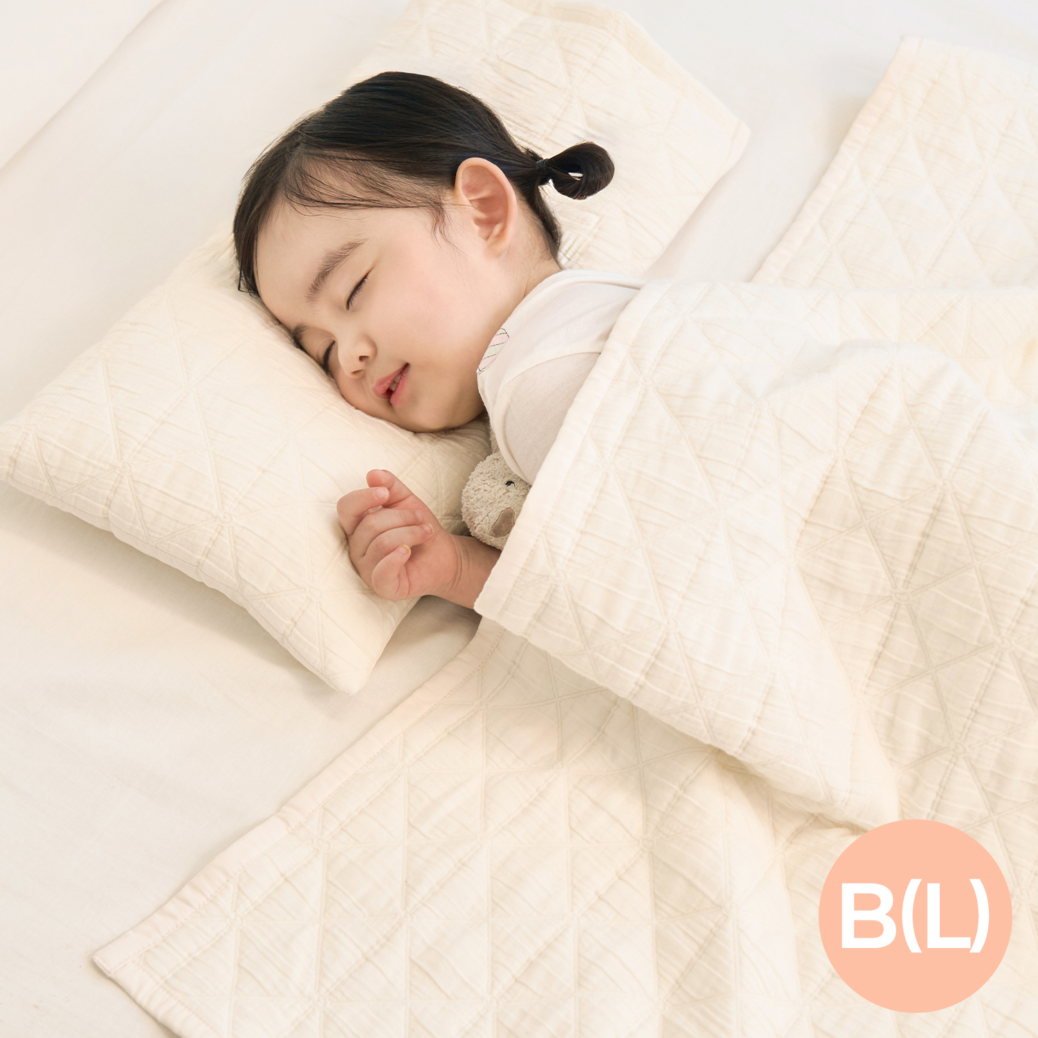 Bamboo Cozy Gauze Quilted Bedding Set_B(L) [Comforter+Pillow Cover]