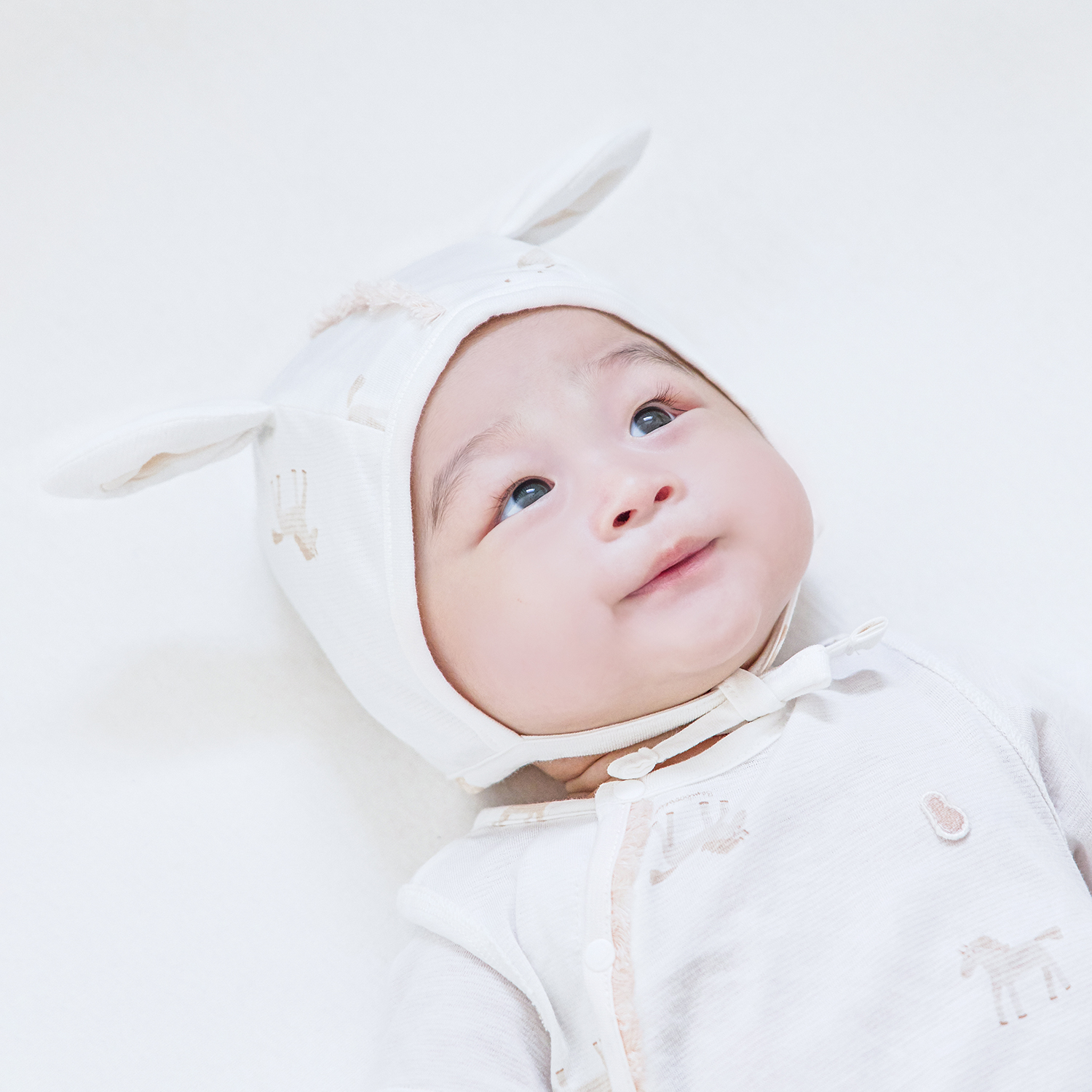 부드러운 말랑이 아기모자