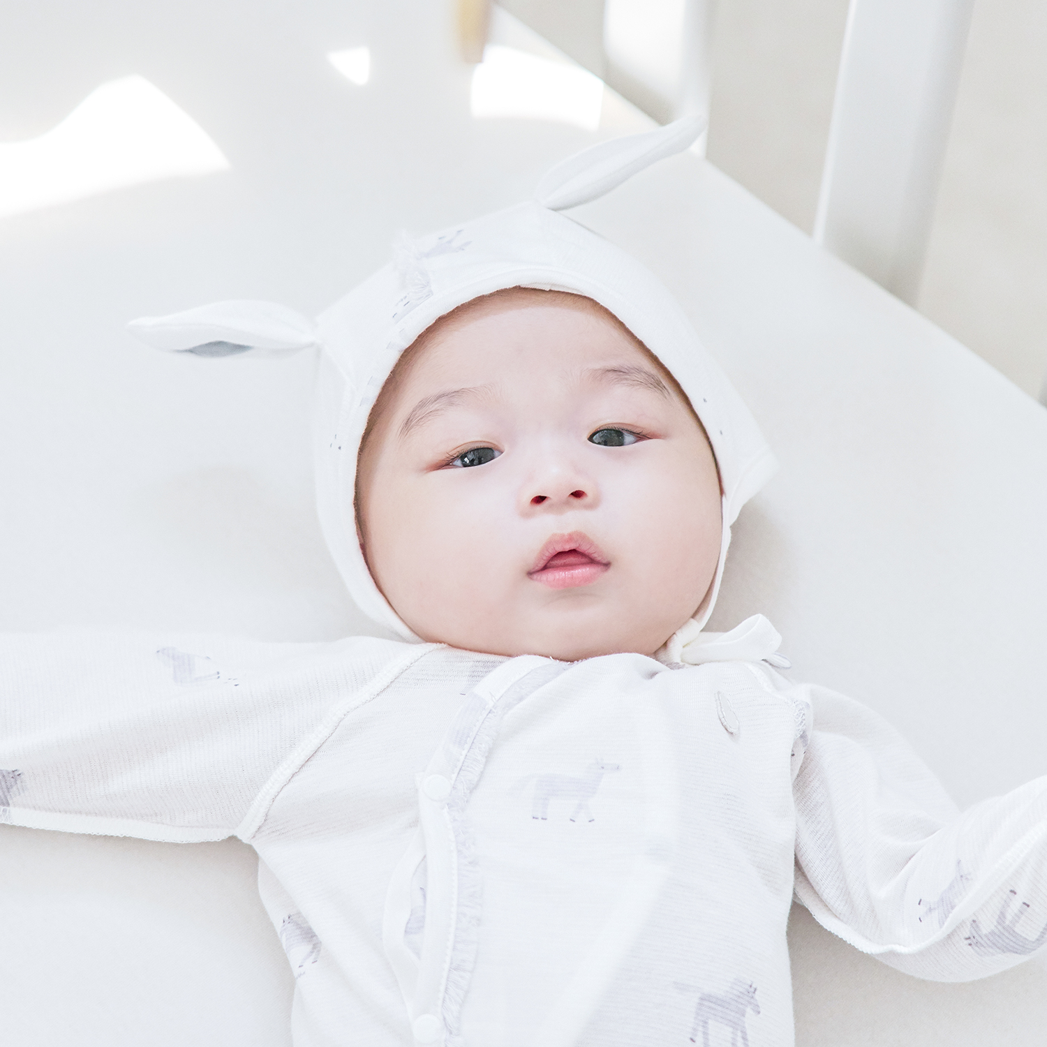 부드러운 말랑이 아기모자