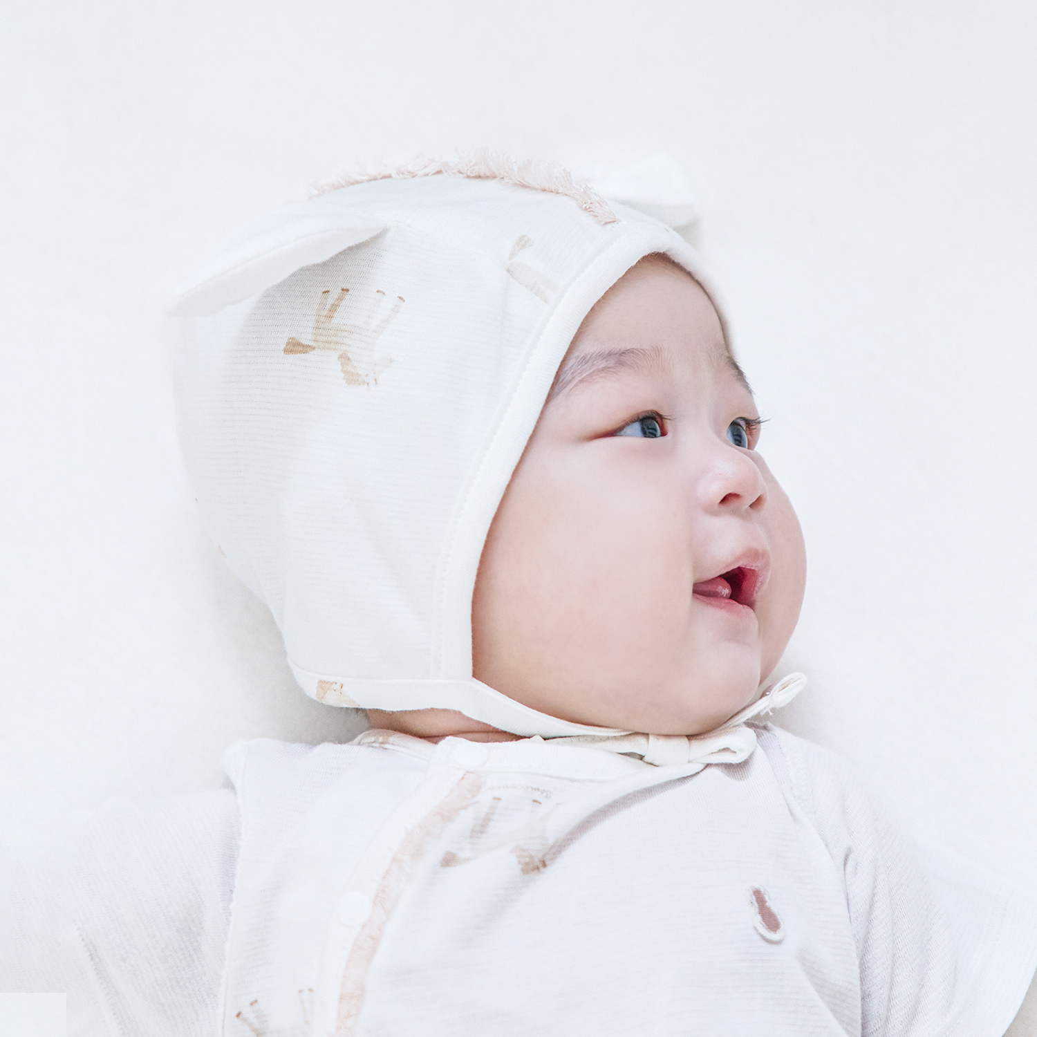 부드러운 말랑이 아기모자