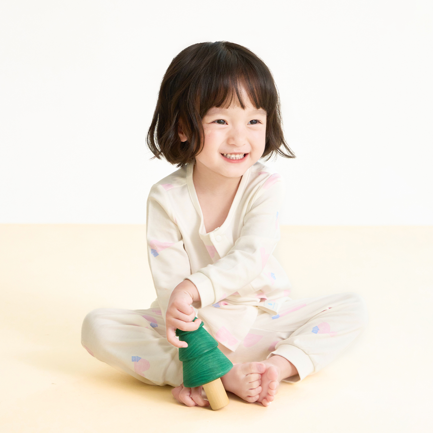 Bamboo Mountain Village Easy On&Off Long Sleeve Set(3M~3Y)