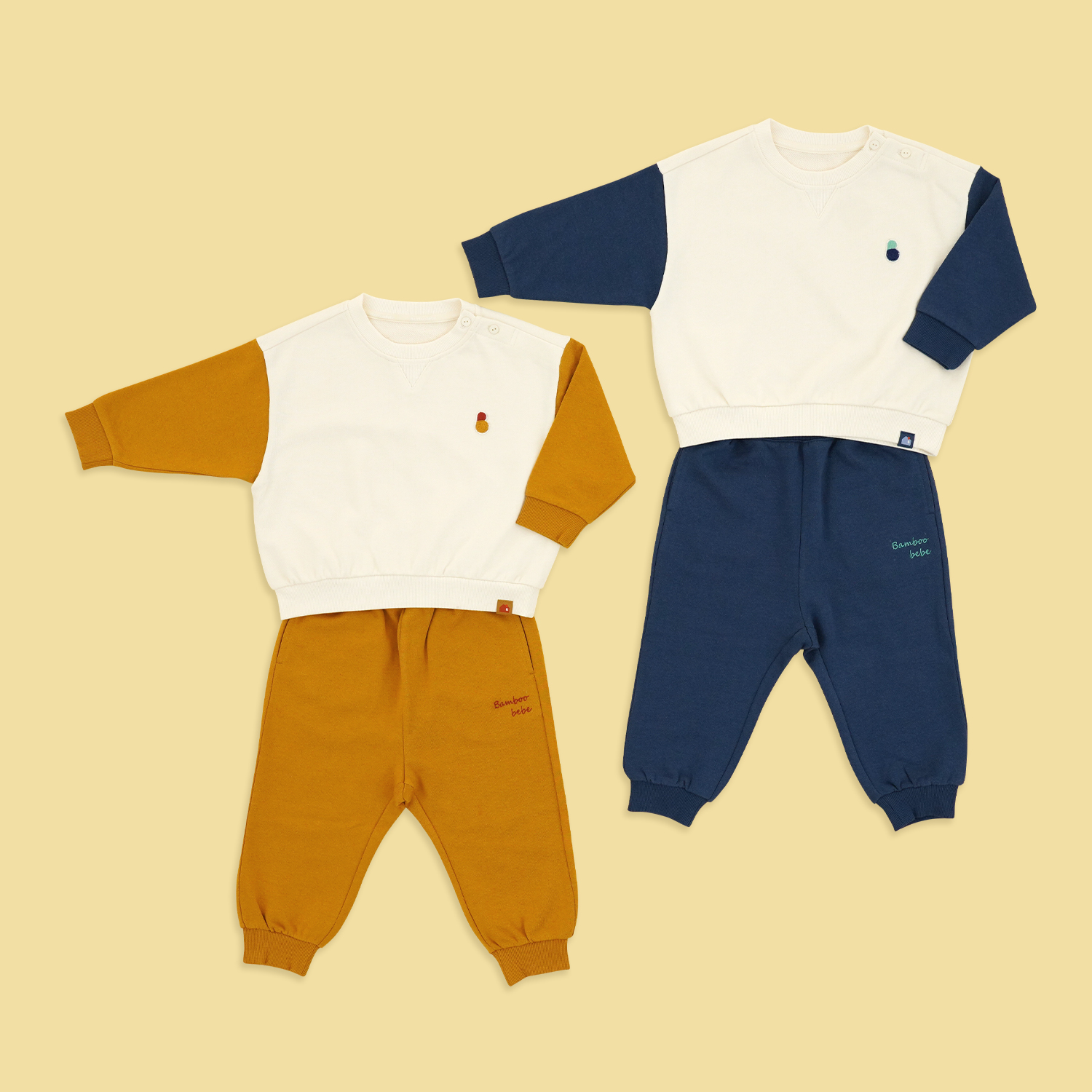 Bamboo Favorite Basic Pullover Set(12M~8Y)