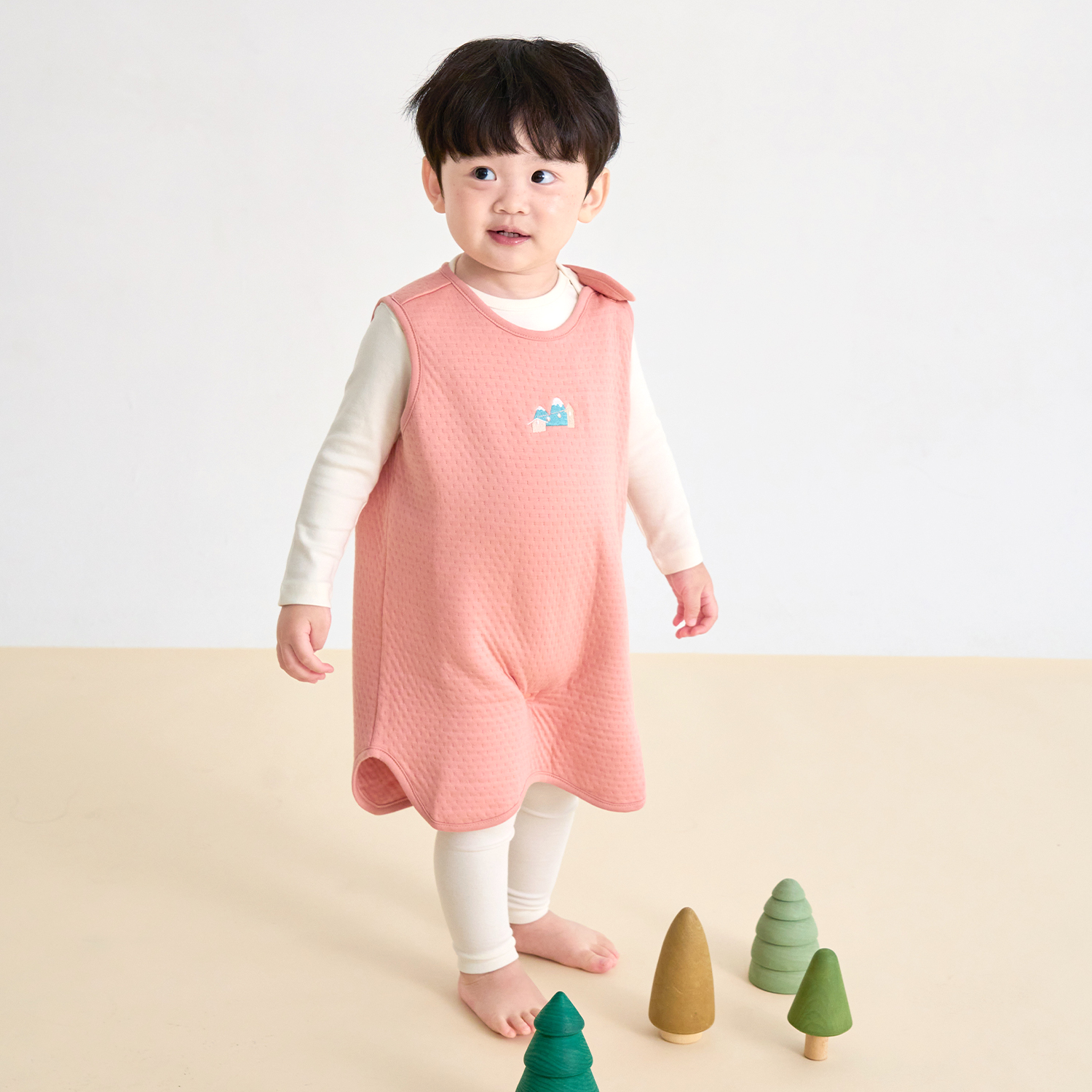 Bamboo Mountain Village Sleep Vest(0~36M)