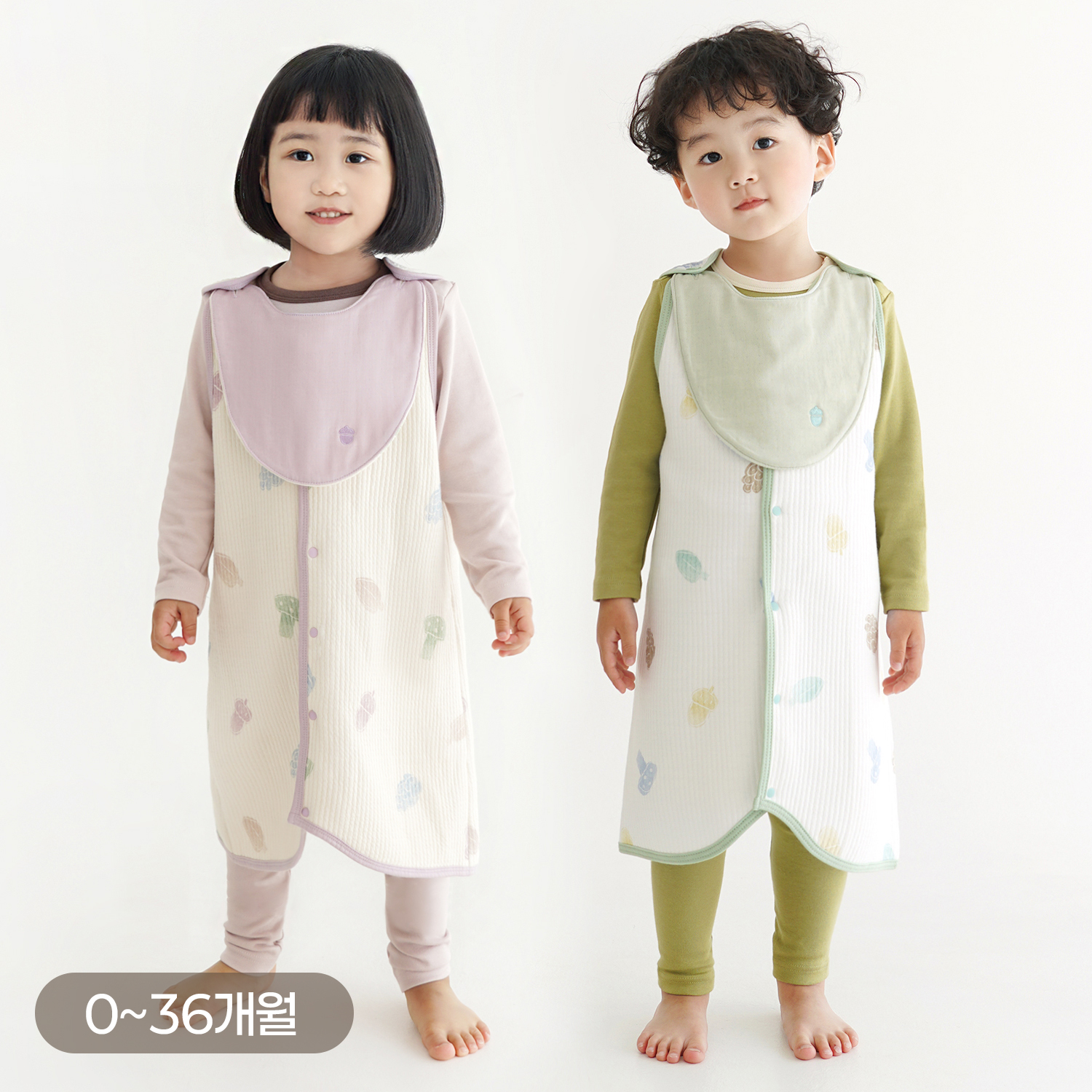 Bamboo Village Ribbed Sleeping Vest_Fruit