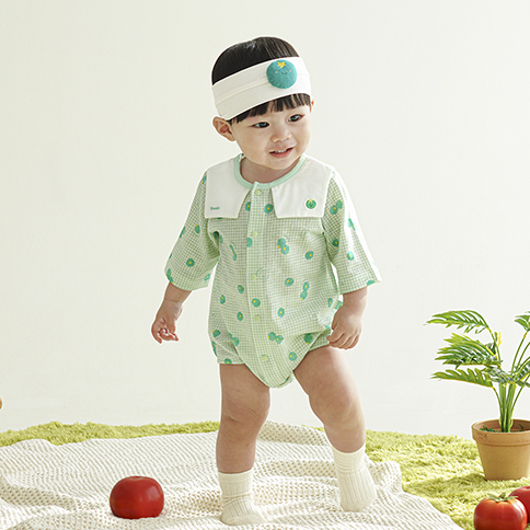 Bamboo Airy Tomato Baby Bodysuit