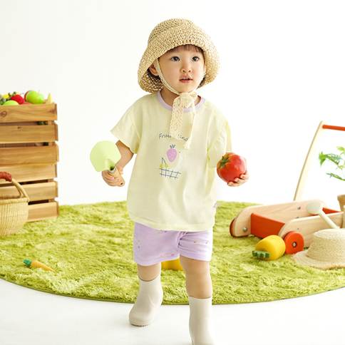 Bamboo Fresh Fruit Short Sleeve Set(6~60Months)