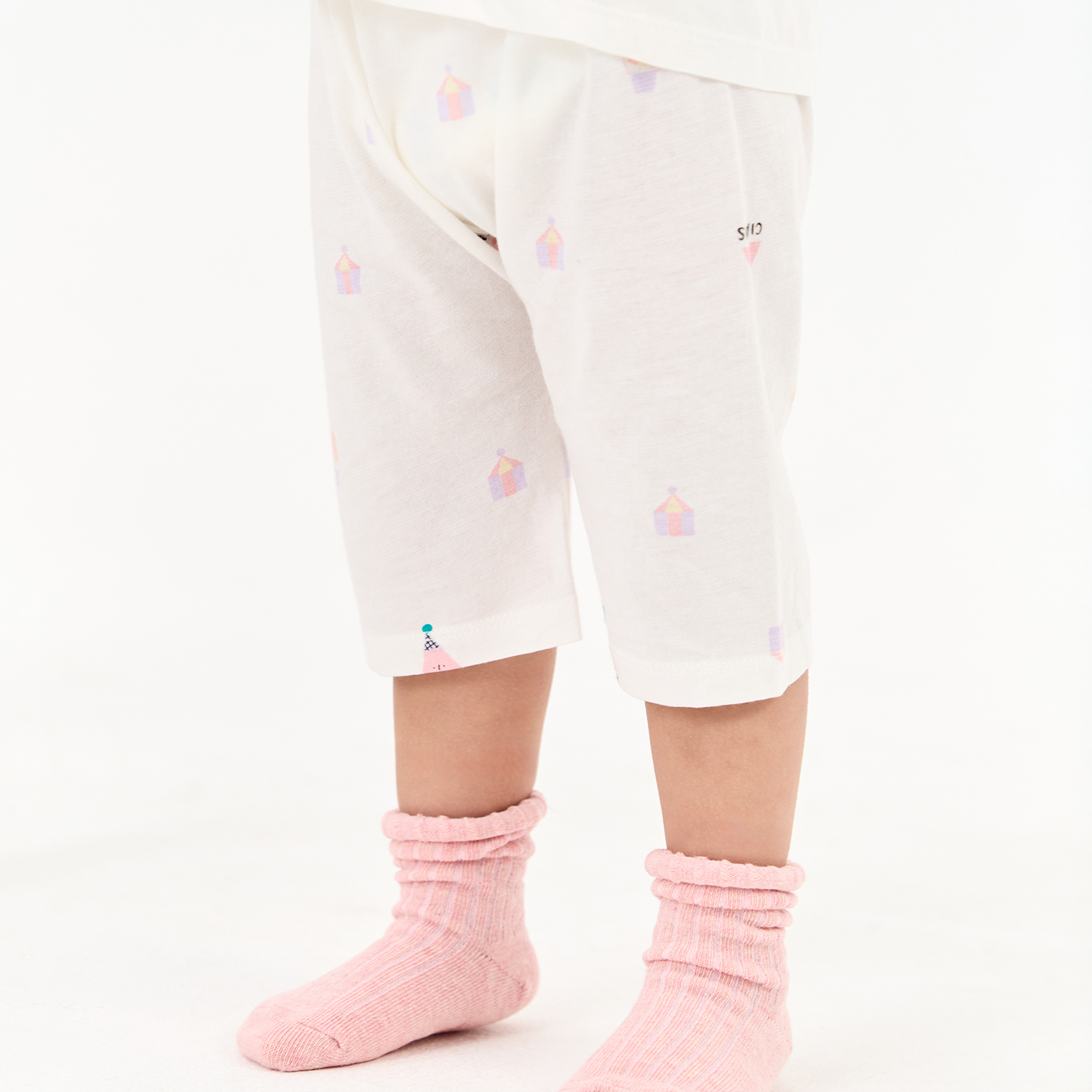 Airy Circus ¾ Sleeve Easy On&Off  Set(3M~3Y)
