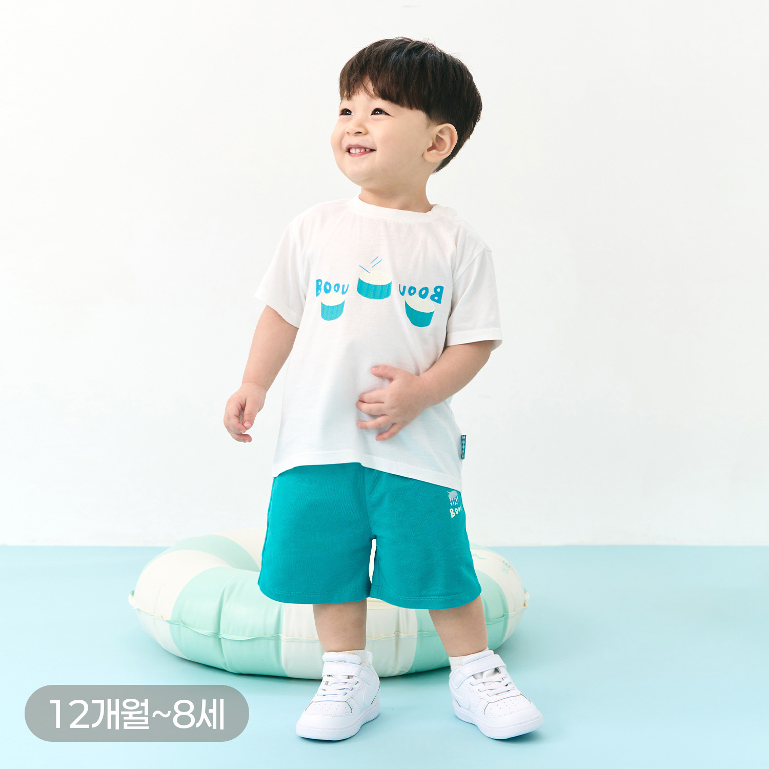 Bamboo Circus Short Sleeve Set_Drum(12M~8Y)
